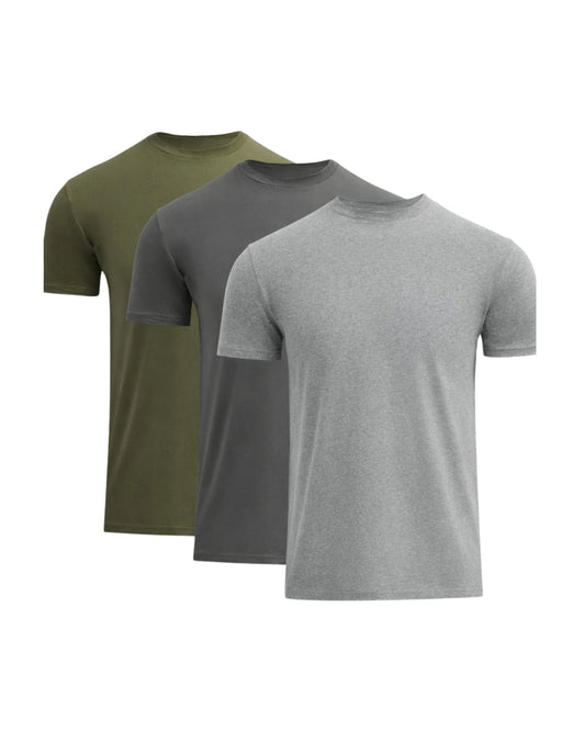 T-shirt med perfekt pasform (3-pak)
