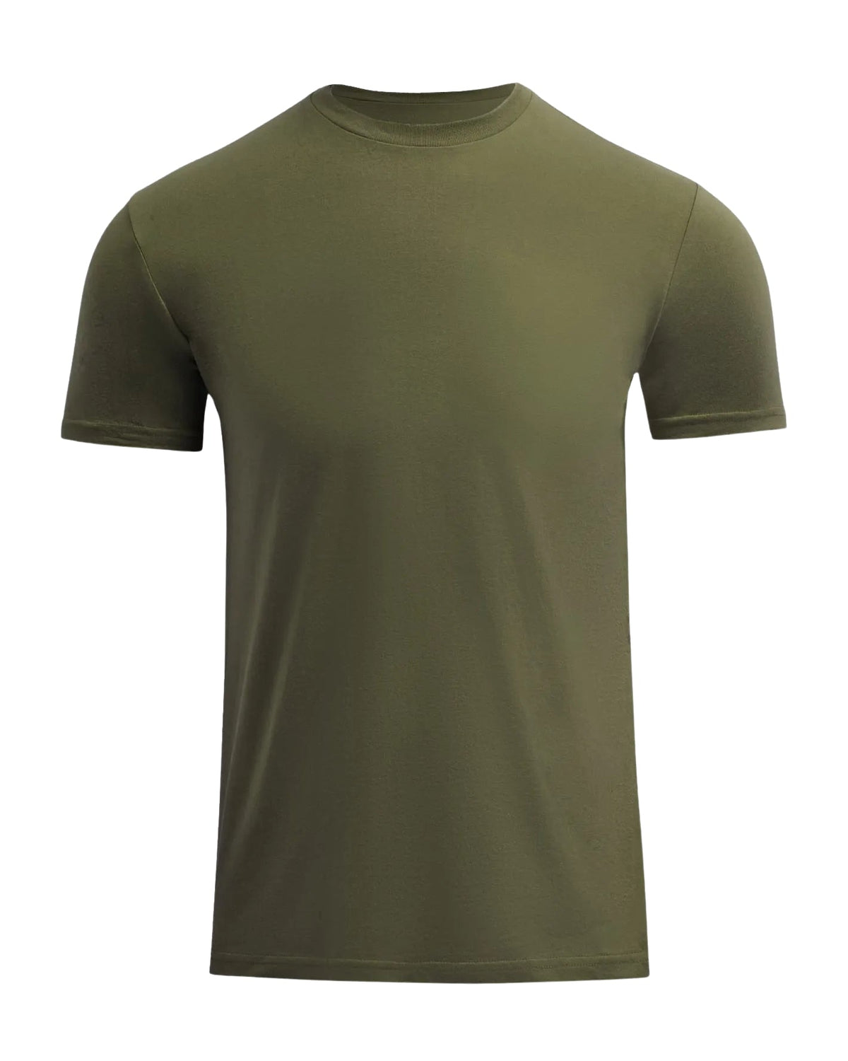 T-shirt med perfekt pasform – grøn
