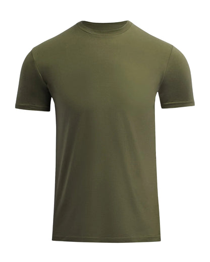 T-shirt med perfekt pasform – grøn
