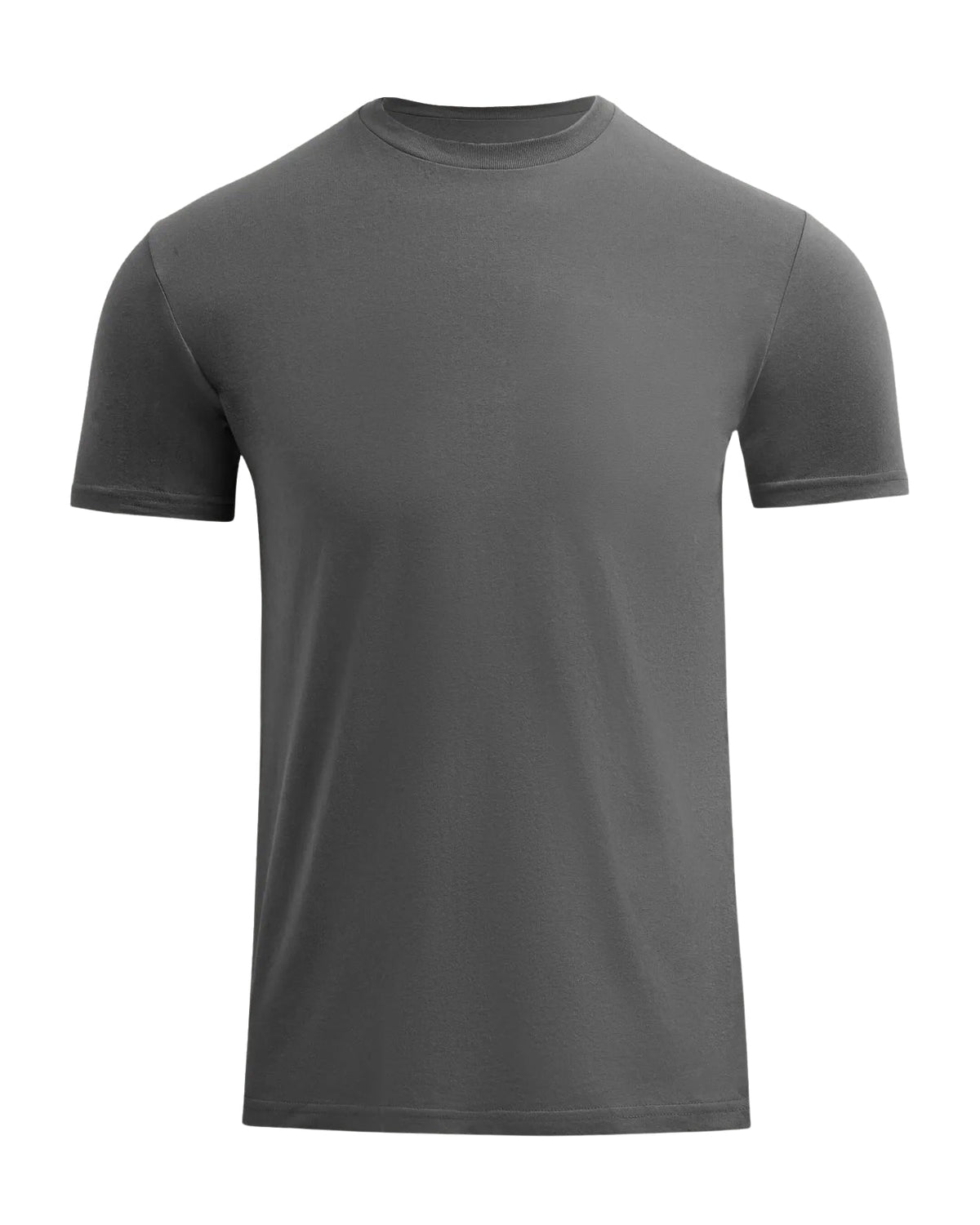 T-shirt med perfekt pasform – grå