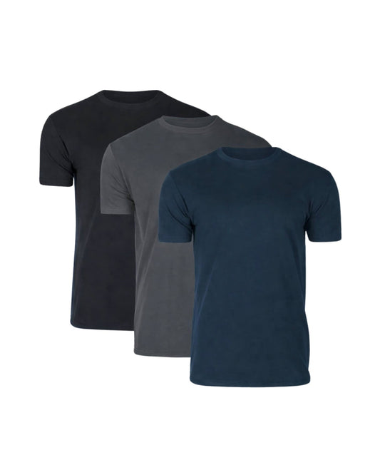 T-shirt med perfekt pasform (3-pak)