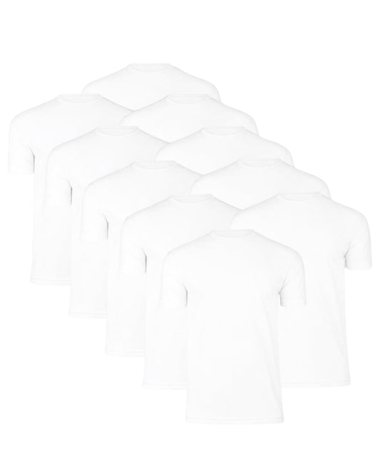 T-shirt med perfekt pasform (10-pak)