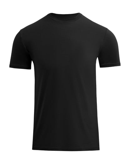 T-shirt med perfekt pasform - sort