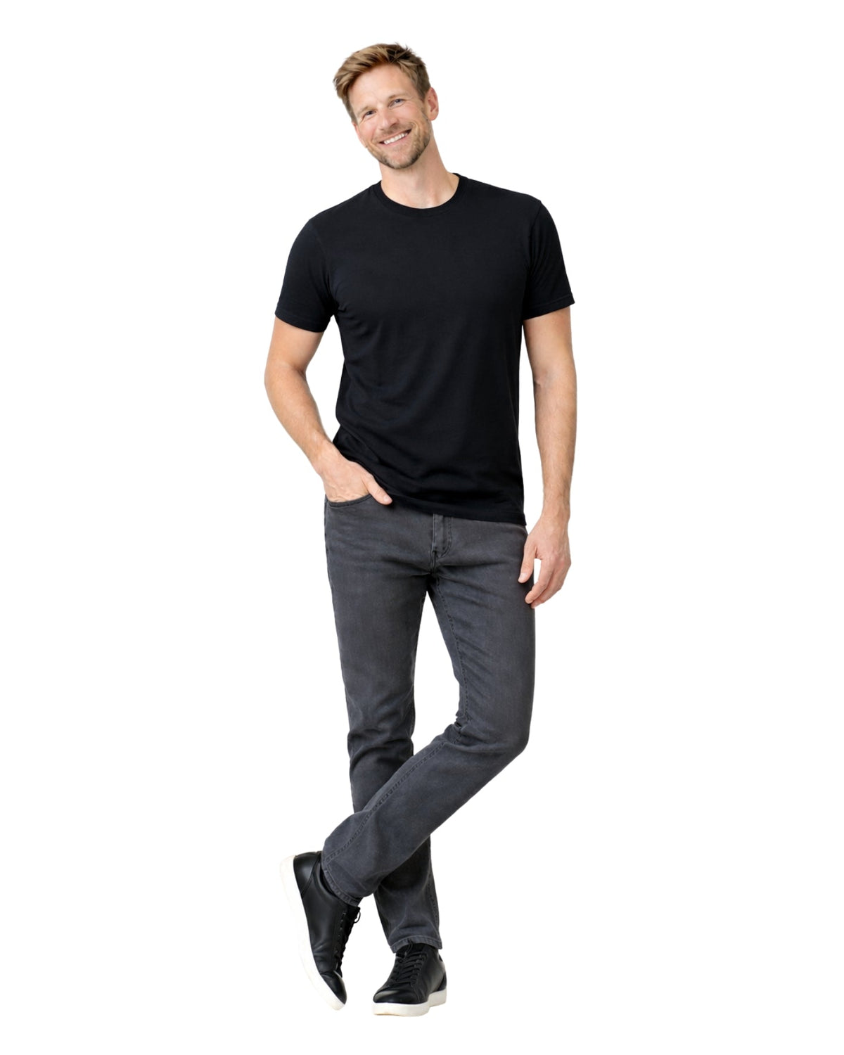 T-shirt med perfekt pasform (2-pak)
