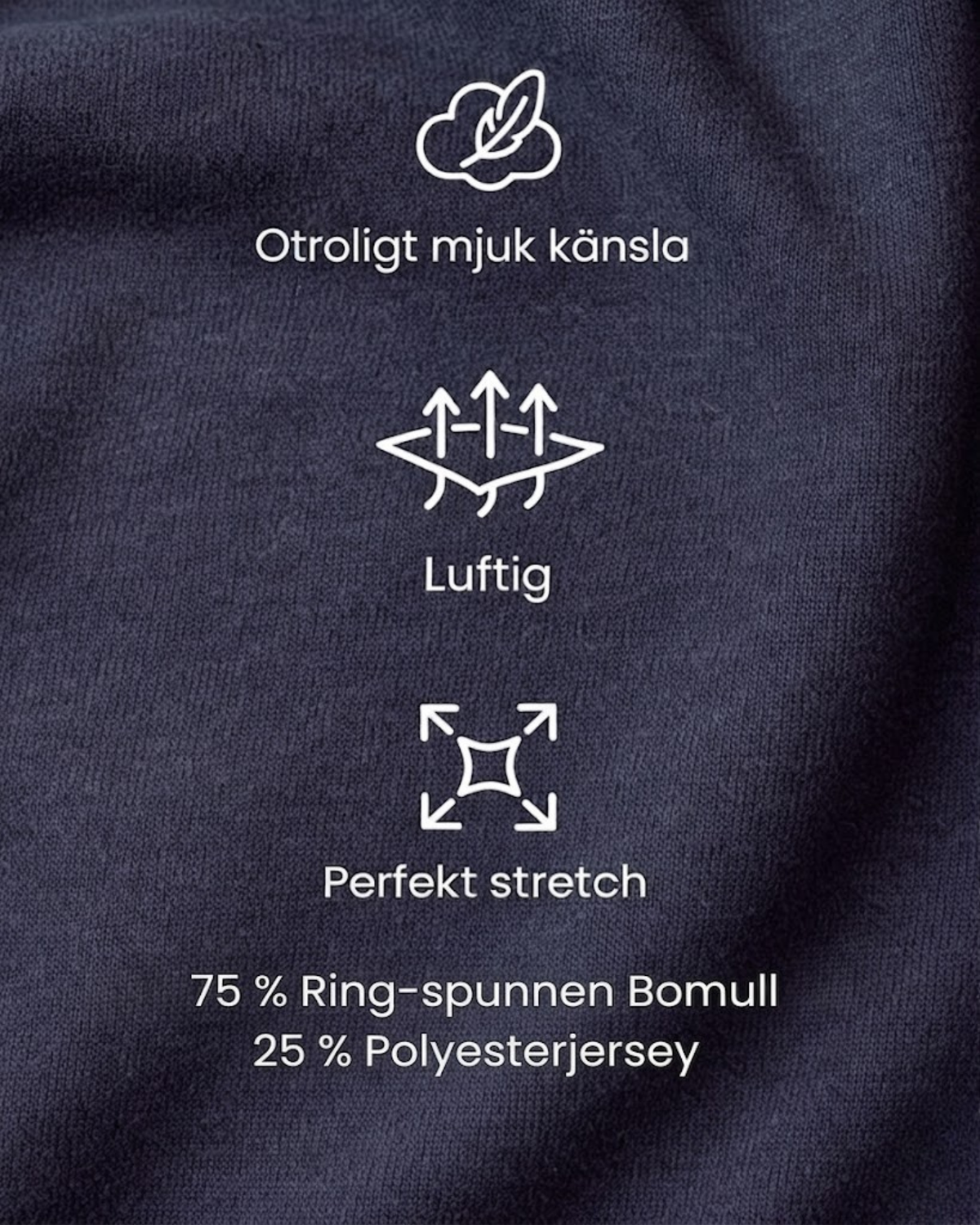 T-shirt med perfekt pasform – grå