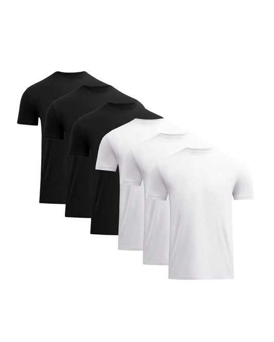 T-shirt med perfekt pasform (6-pak)