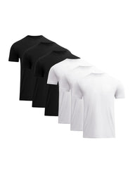 T-shirt med perfekt pasform (6-pak)