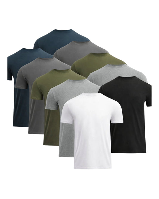 T-shirt med perfekt pasform (10-pak)