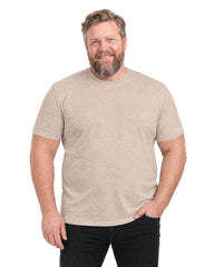 T-shirt der skjuler maven - beige
