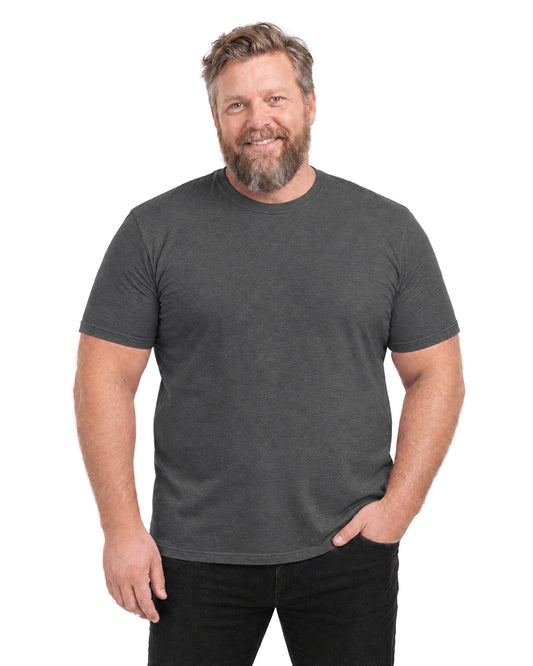 T-shirt der skjuler maven - Grå