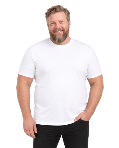 T-shirt, der skjuler maven (10-pak)