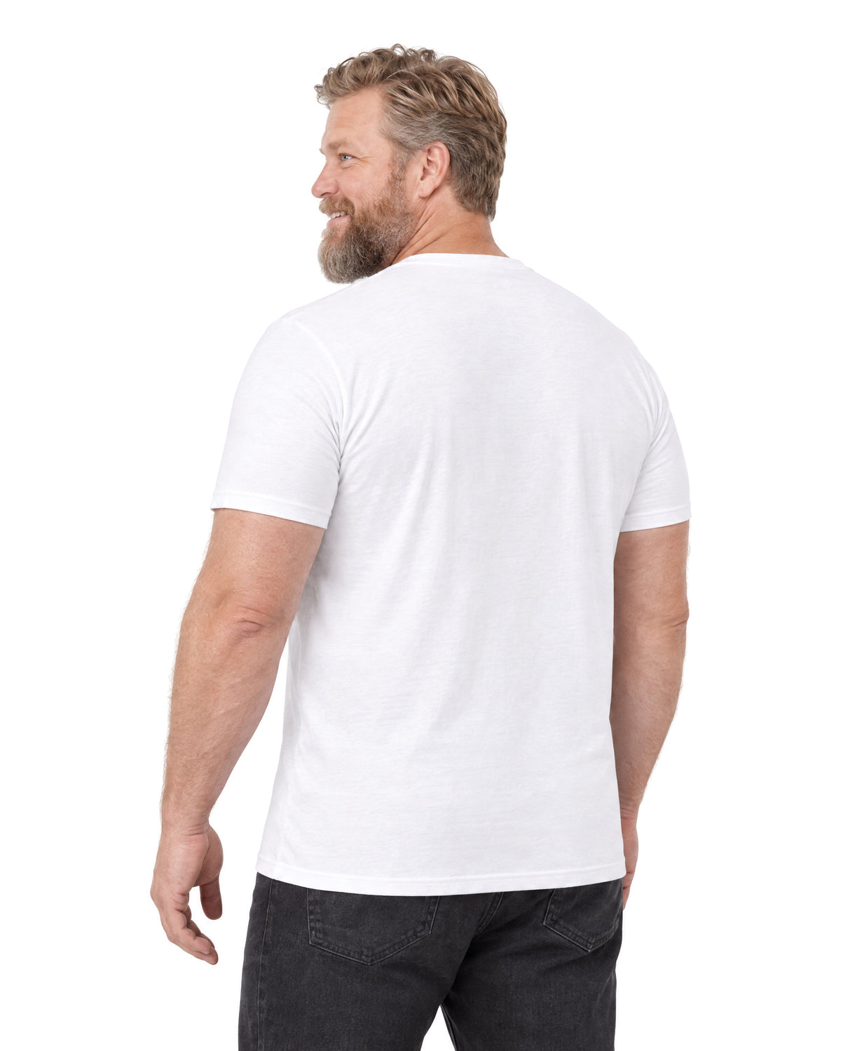 T-shirt Som Skjuler Maven (6-pak)