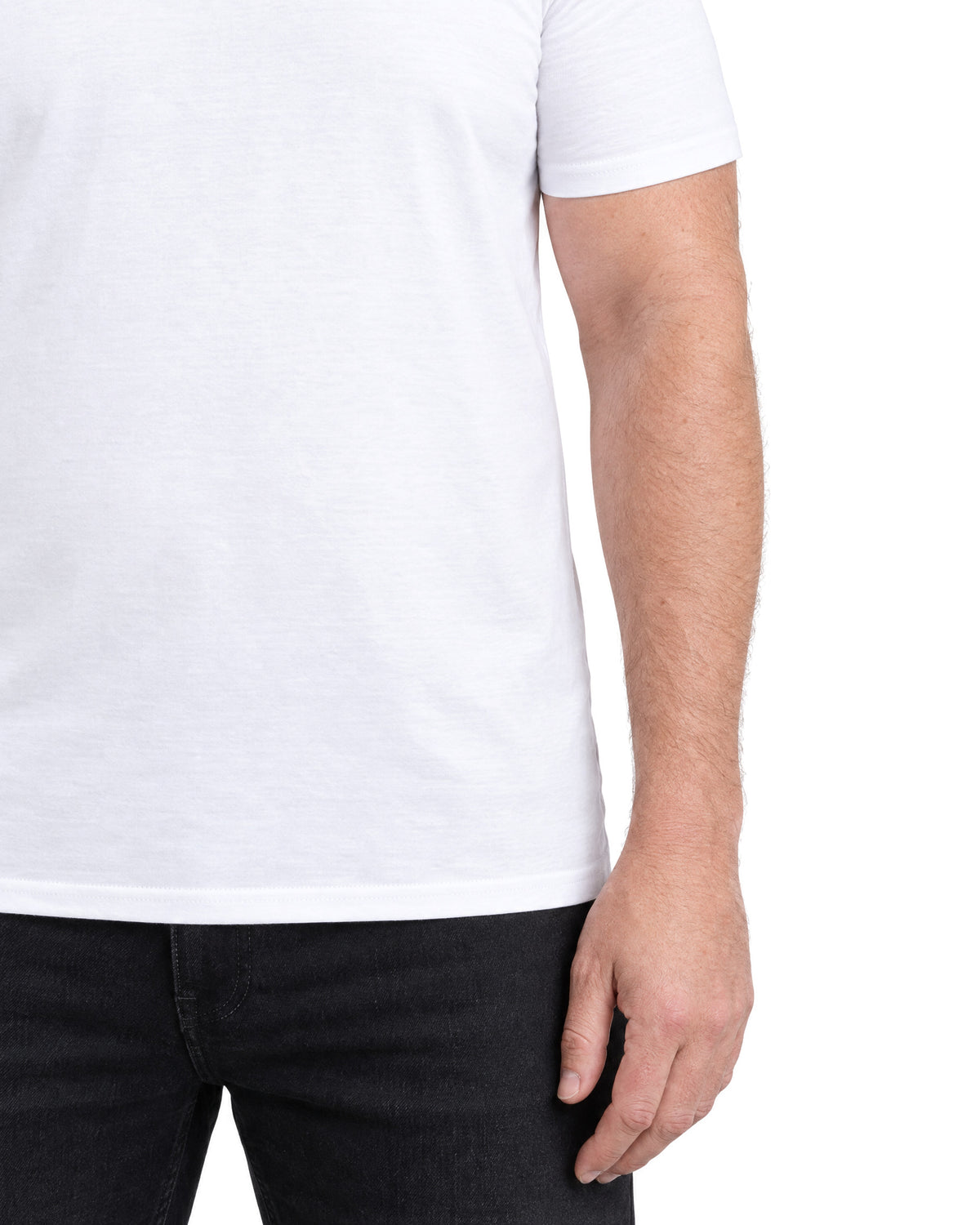 T-shirt Som Skjuler Maven (6-pak)